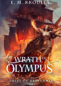 Cover of Wrath of Olympus by E.M. Kkoulla