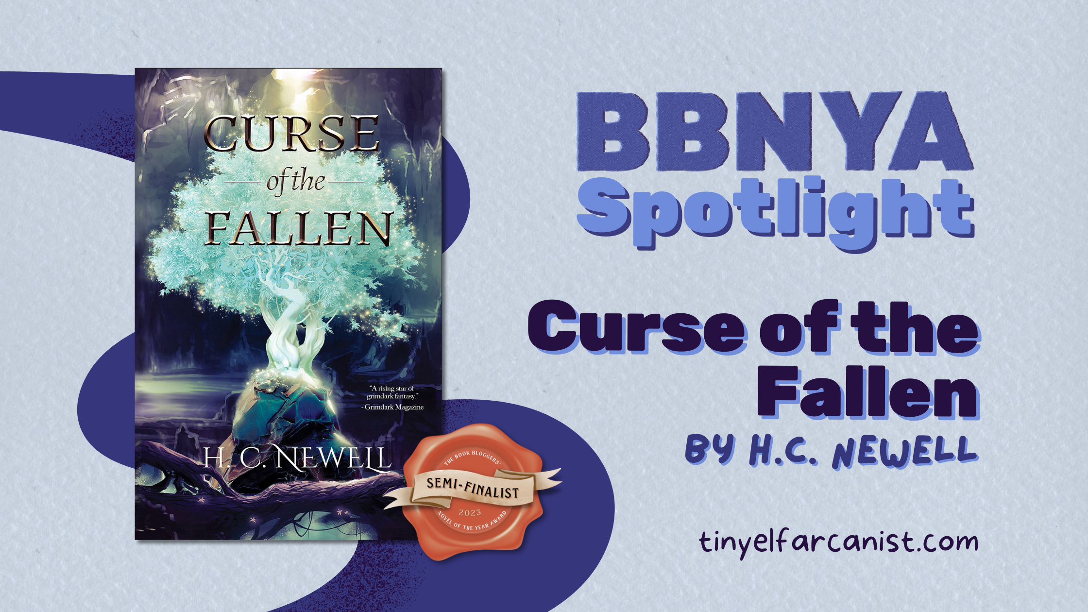 BBNYA spotlight: Curse of the Fallen by H.C. Newell